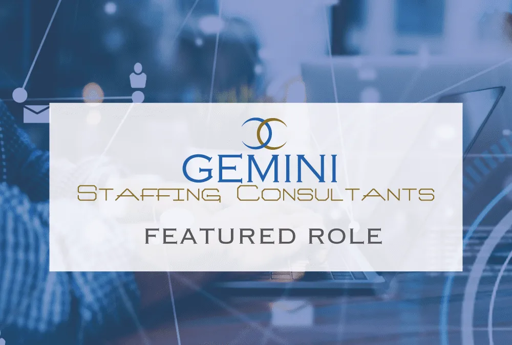 Featured Job Role at Gemini Staffing – Associate Director, Clinical Operations – 100% remote, anywhere in U.S.