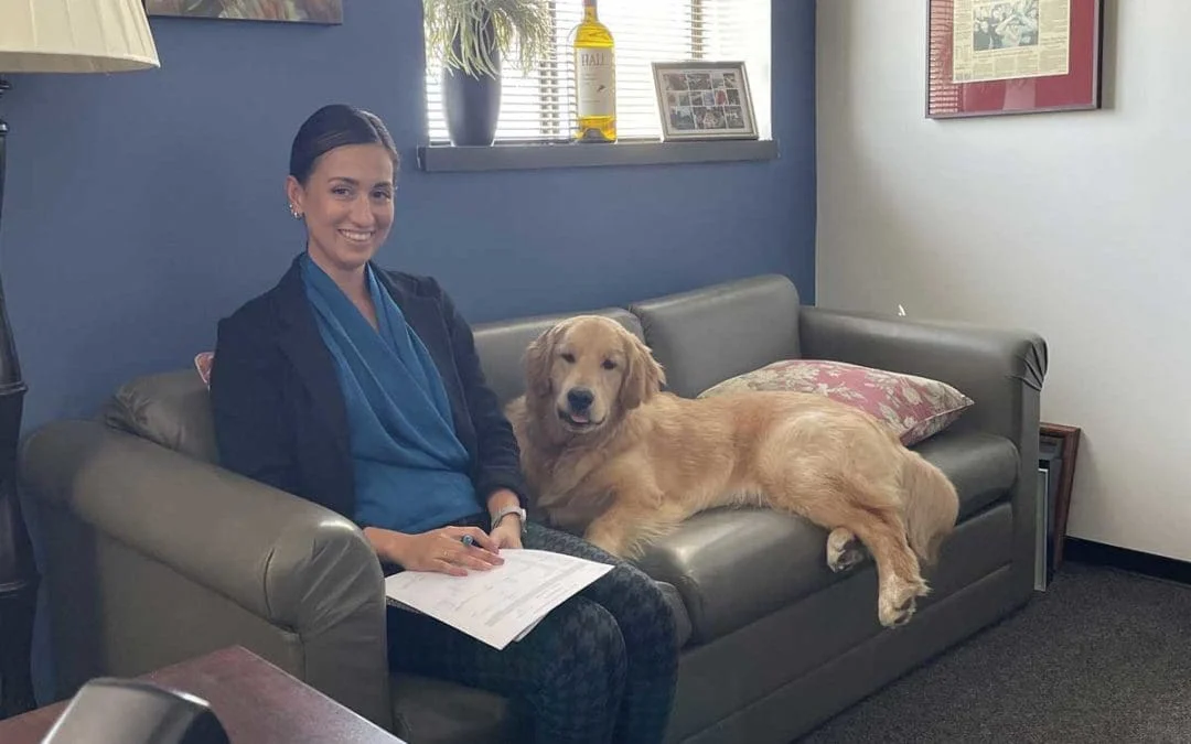 An unexpected – but welcomed – 4-legged guest!!